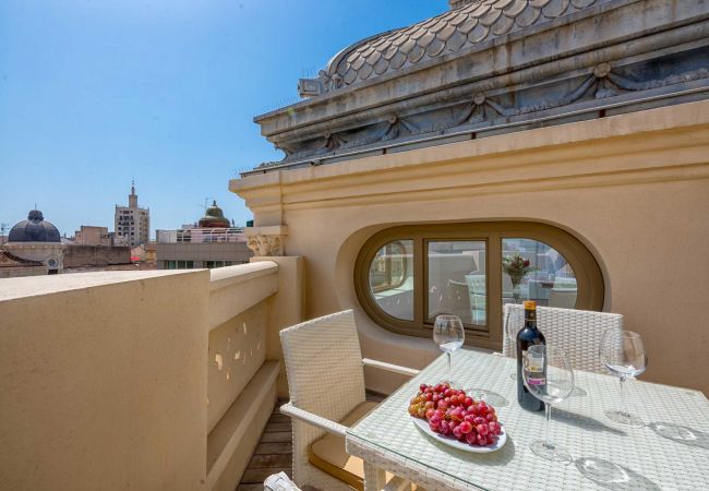 Lägenhet i Málaga - Felix Saenz - Semestertakvåning Malaga Centrum Lägenhet i Málaga - Felix Saenz - Semestertakvåning Malaga Centrum